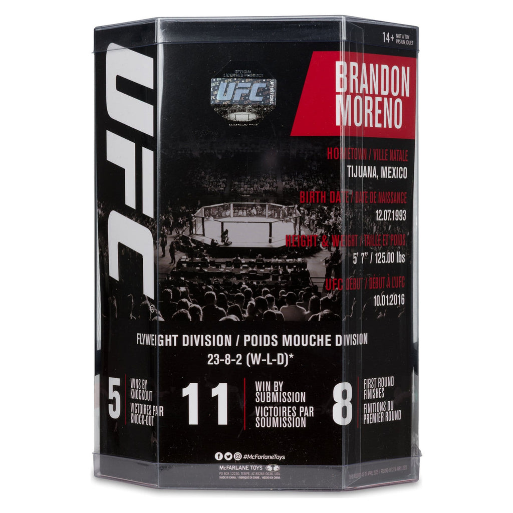 Productafbeelding UFC Posed PVC Statue Brandon Moreno 16 cm