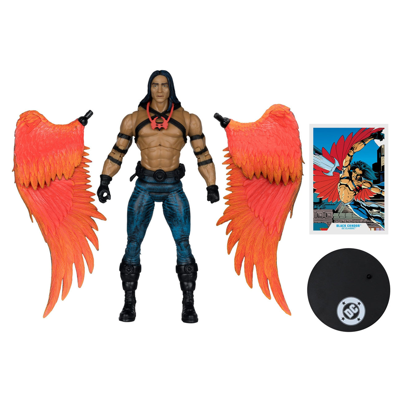 Productafbeelding DC Multiverse actiefiguur Black Condor (DC Classic) (Red Platinum Edition) 27 cm