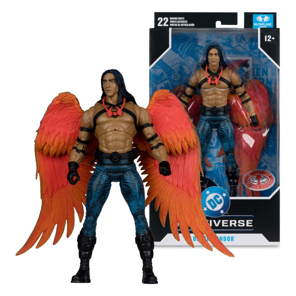 Productafbeelding DC Multiverse actiefiguur Black Condor (DC Classic) (Red Platinum Edition) 27 cm