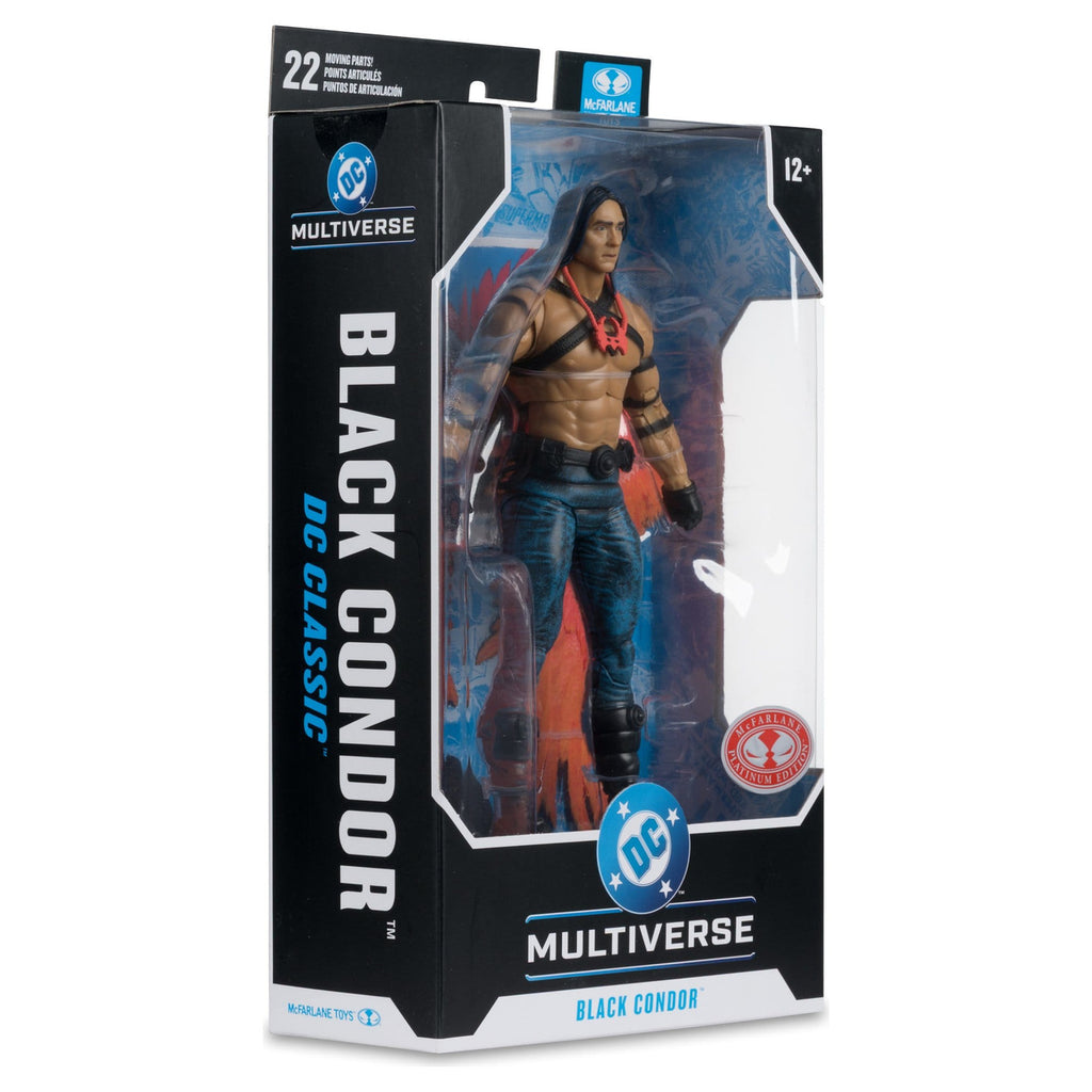 Productafbeelding DC Multiverse actiefiguur Black Condor (DC Classic) (Red Platinum Edition) 27 cm