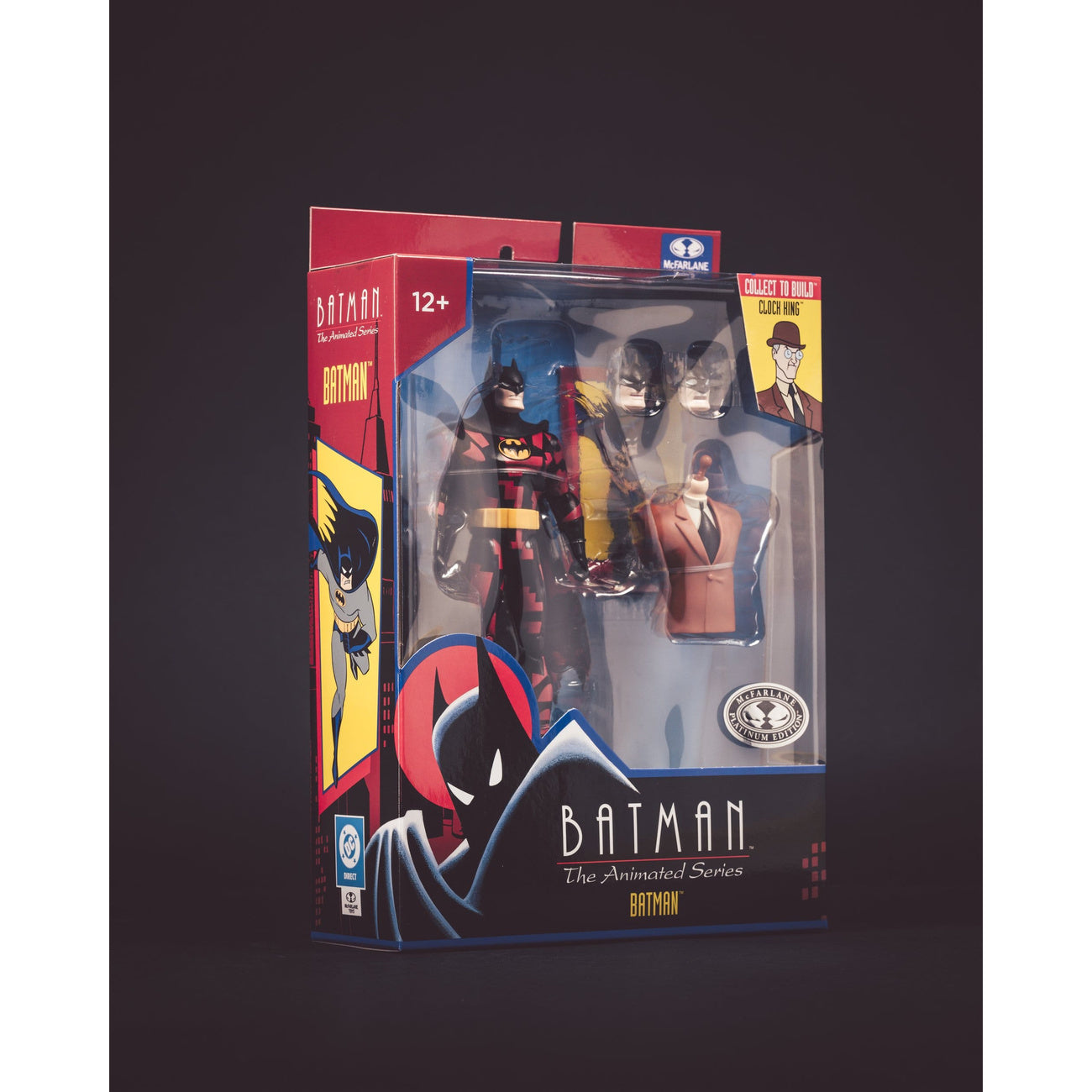Productafbeelding Batman: The Animated Series DC Direct Build-A Actiefiguur Wave 7 Batman (Alternate Expressions) (Platinum Edition) 15 cm