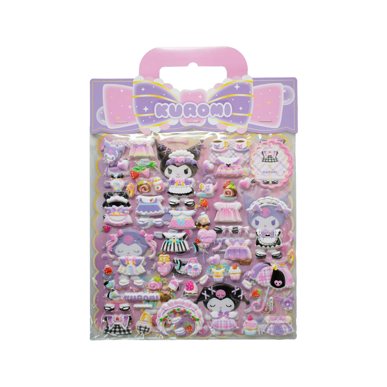 Productafbeelding Hello Kitty and Friends Stickers Kuromi Puffy Assortiment (10)