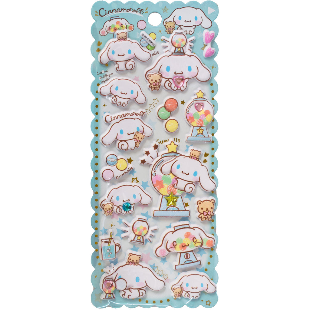 Product image Hello Kitty and Friends Cinnamoroll Puffy Sticker Assortment (20)