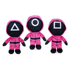 Productafbeelding Squid Game Pluchen Figuren Guards 28 cm Assortiment (6)