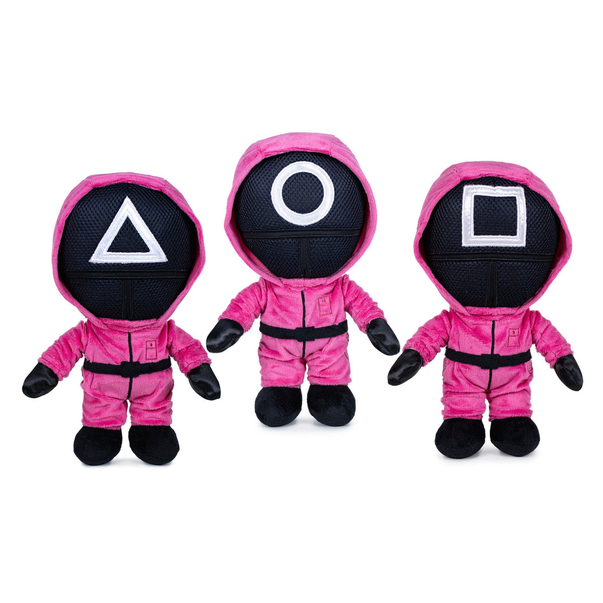 Productafbeelding Squid Game Pluchen Figuren Guards 28 cm Assortiment (6)