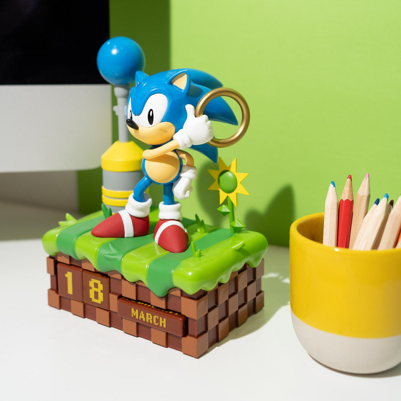 Productafbeelding Sonic the Hedgehog 3D eeuwige kalender Sonic