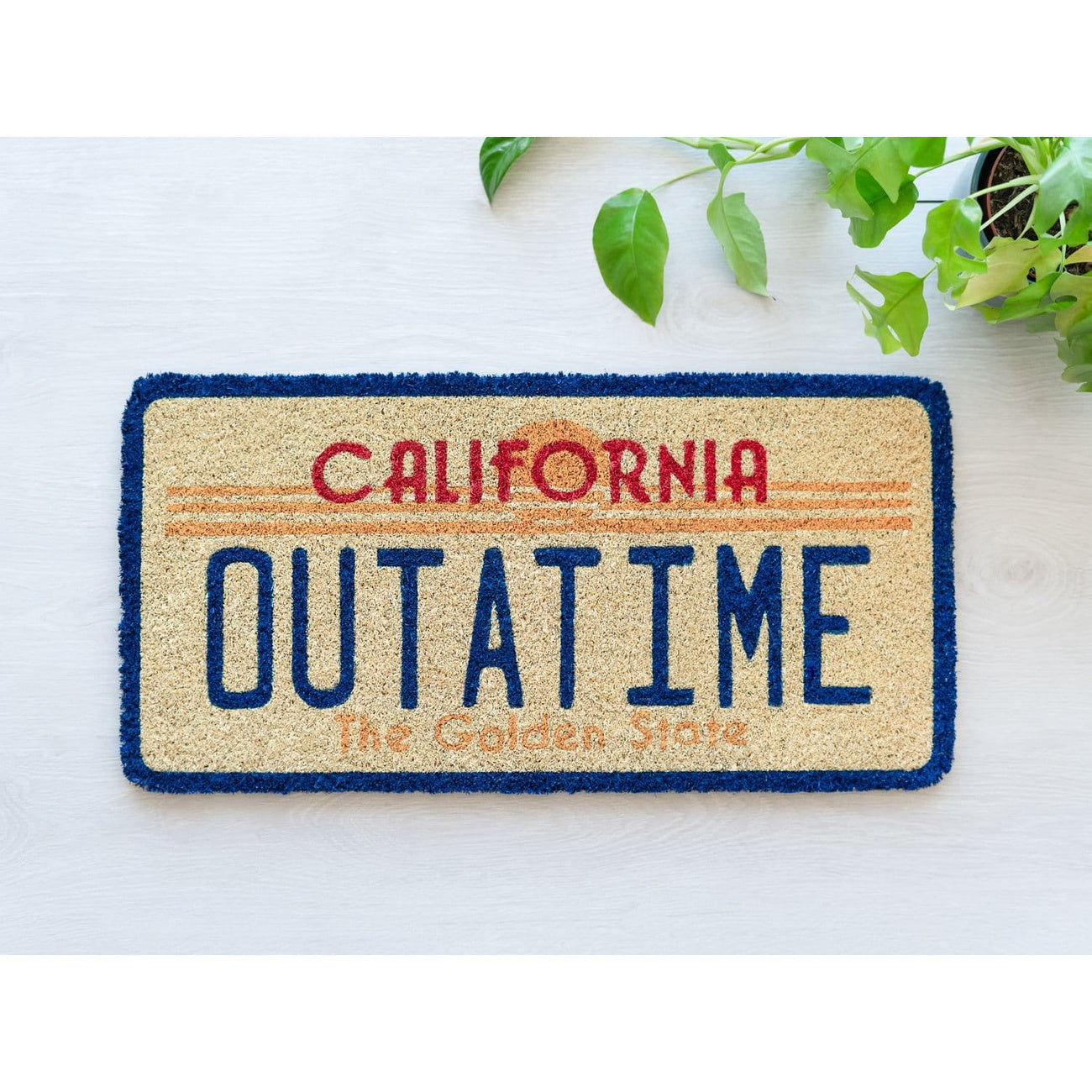 Productafbeelding Back to the Future deurmat 60 x 30 cm