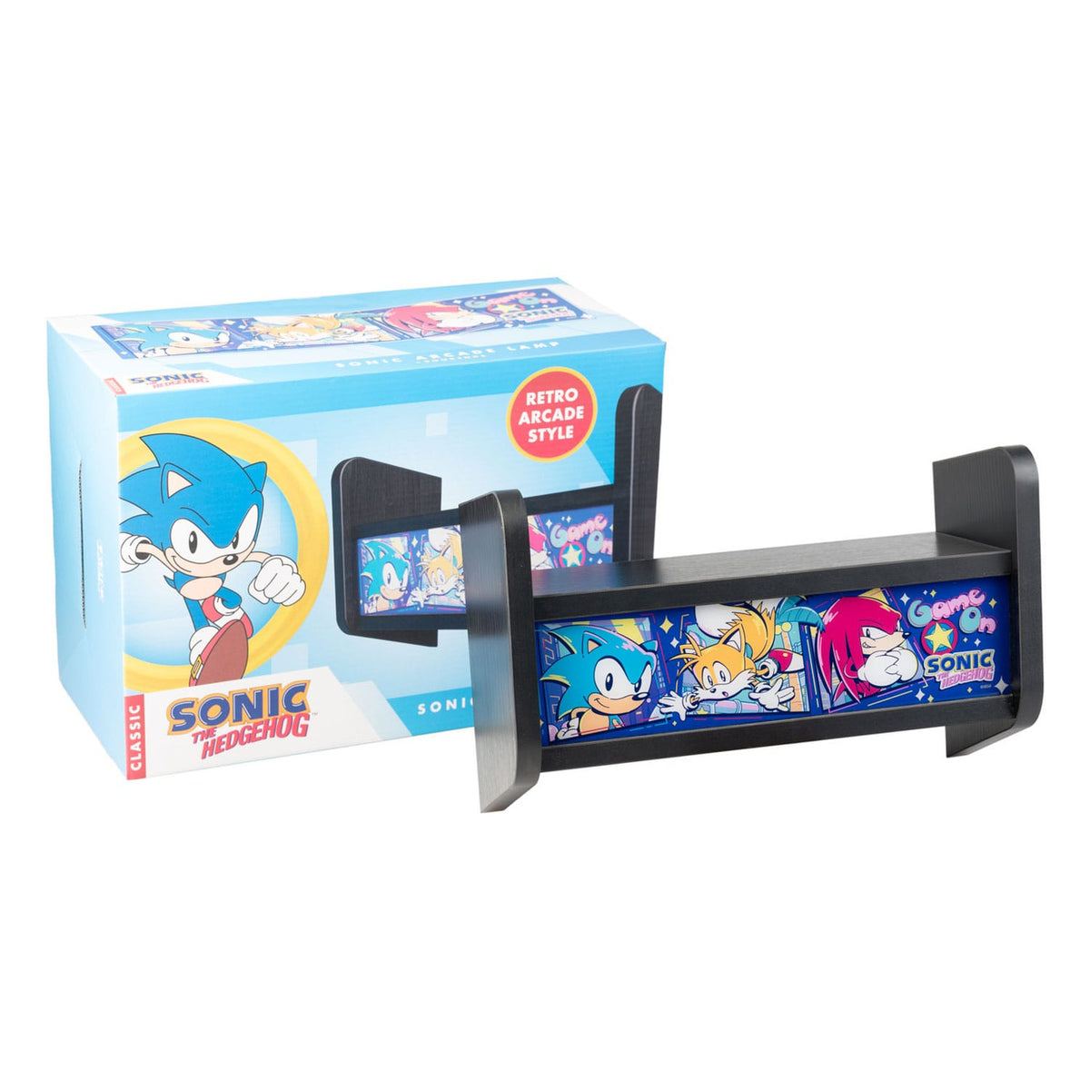 Productafbeelding Sonic The Hedgehog Lamp met USB-C Arcade