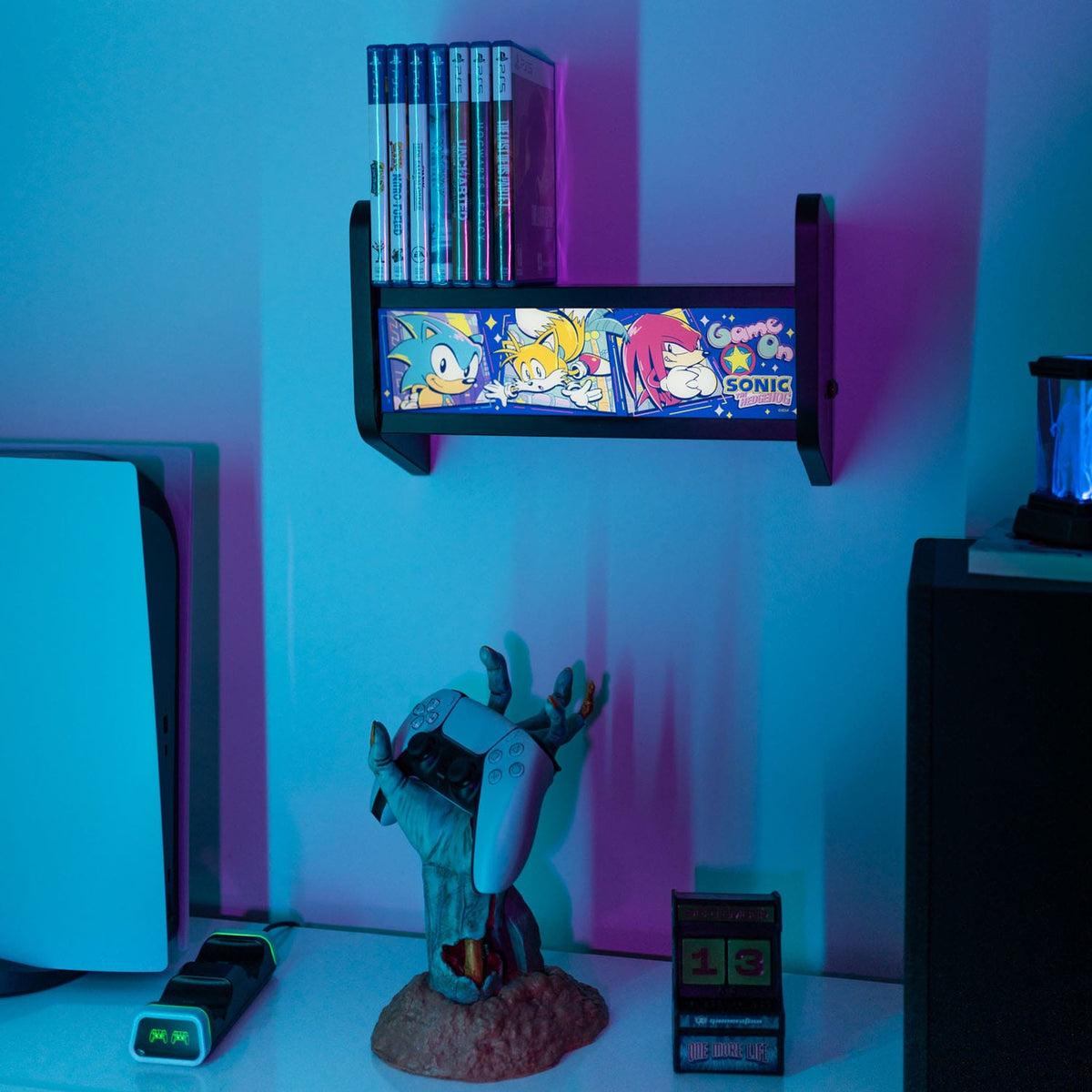 Productafbeelding Sonic The Hedgehog Lamp met USB-C Arcade