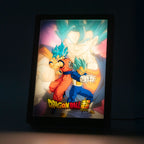 Productafbeelding Dragon Ball Super LED-print met lijst