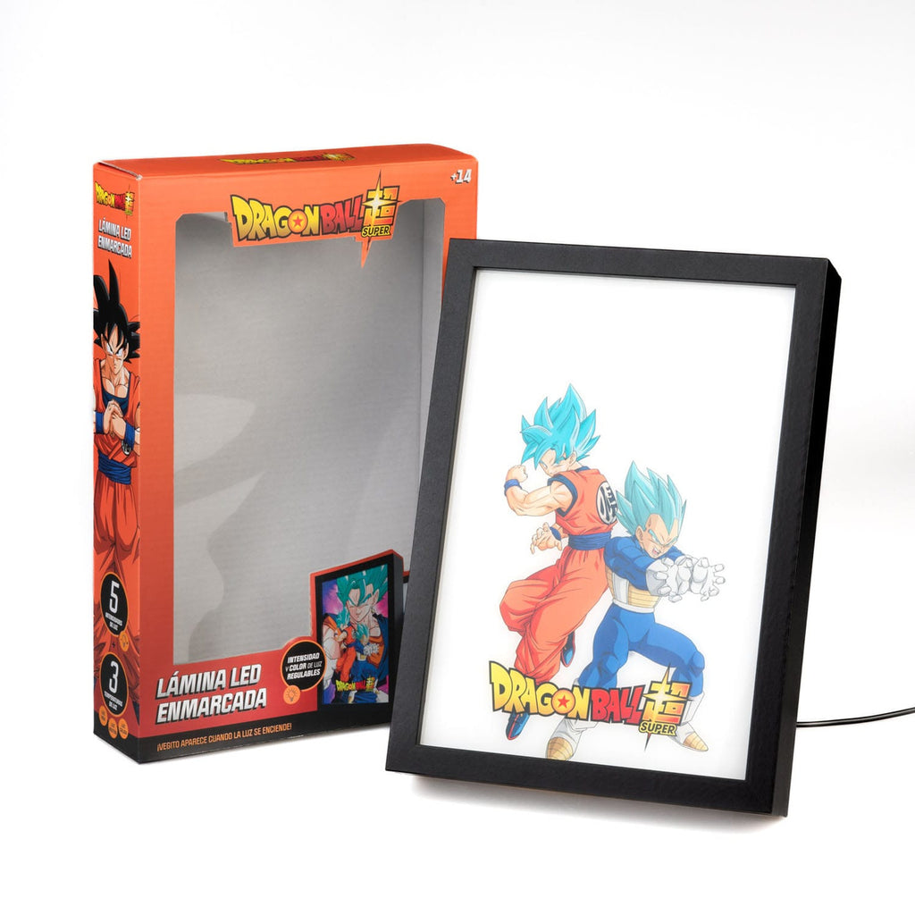 Productafbeelding Dragon Ball Super LED-print met lijst