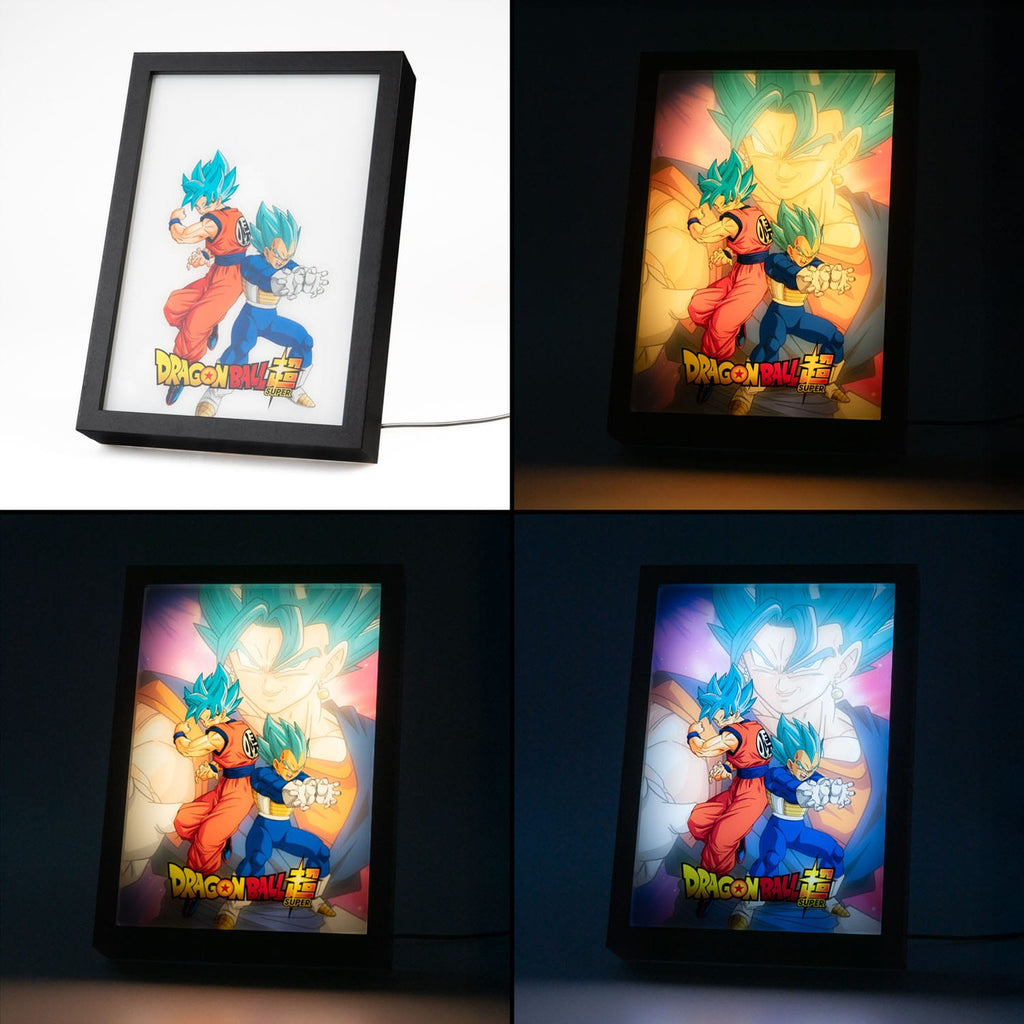 Productafbeelding Dragon Ball Super LED-print met lijst