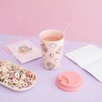 Productafbeelding Pusheen keramische mok met deksel 400 ml
