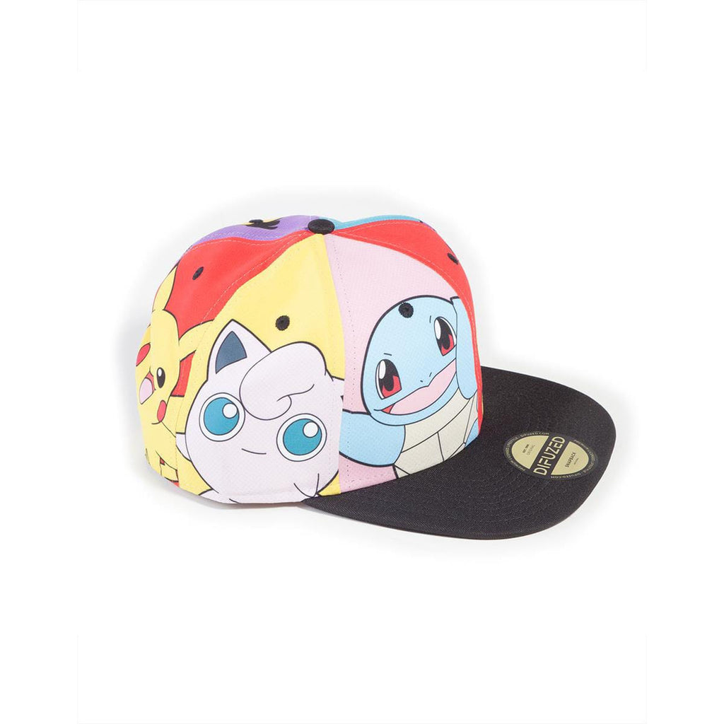 Productafbeelding Pokémon Snapback Cap Multi Pop Art