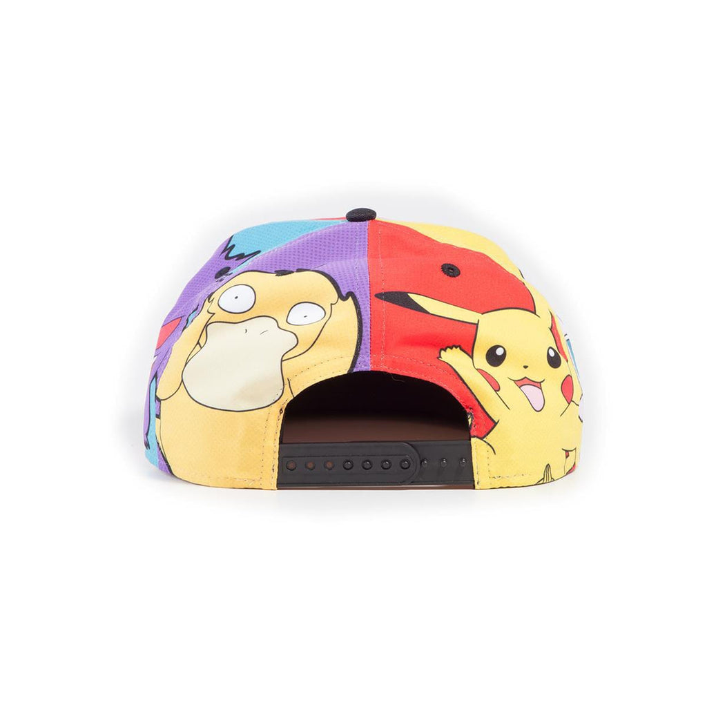 Productafbeelding Pokémon Snapback Cap Multi Pop Art