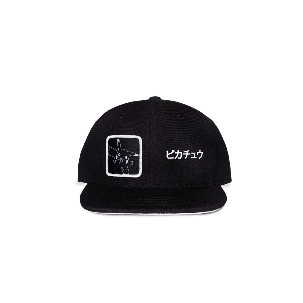 Productafbeelding Pokémon Snapback Cap Pikachu Japanese Black