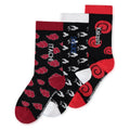 Productafbeelding Naruto Sokken Sasuke, Kakashi, Itachi 3-pack 39-42