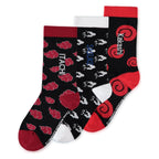 Productafbeelding Naruto Sokken Sasuke, Kakashi, Itachi 3-pack 39-42