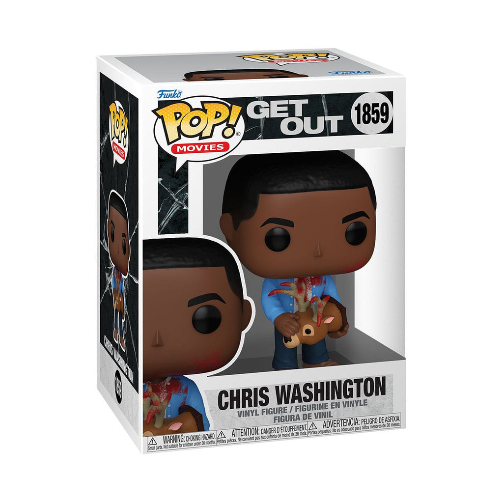 Productafbeelding Jordan Peele POP! Movies Vinyl Figuur Get Out - Chris Washington w/Deer 9 cm
