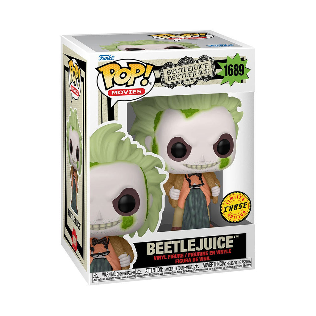 Productafbeelding Beetlejuice 2 POP! Movies vinylfiguur Beetlejuice w/ chase 9 cm assortiment (6)
