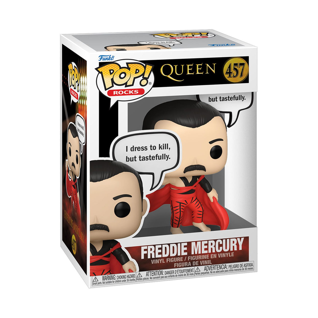Product image Queen POP! Rocks Vinyl Figure Freddie Mercury (I Dress to Kill) 9 cm