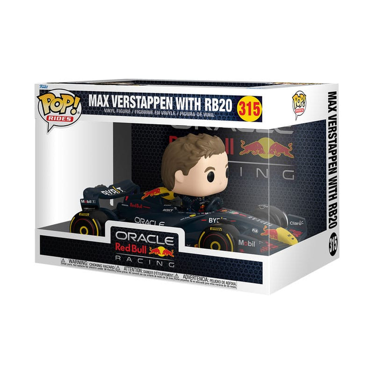 Productafbeelding Formule 1 POP! Rides Super Deluxe vinylfiguur RB – Verstappen met RB20 15 cm