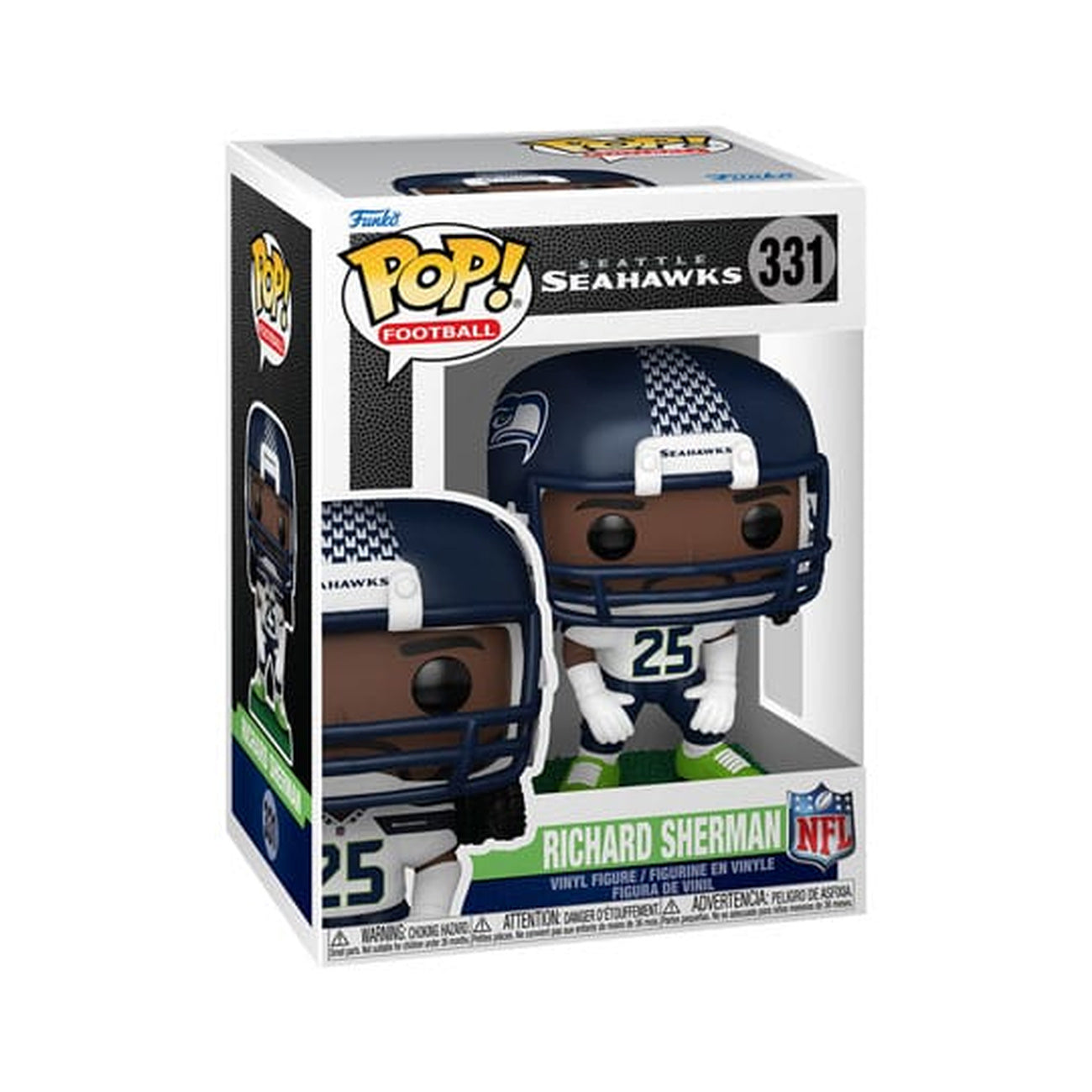 Productafbeelding NFL: Legends POP! Sports vinyl figuur Legends – Richard Sherman (Seahawks) 9 cm