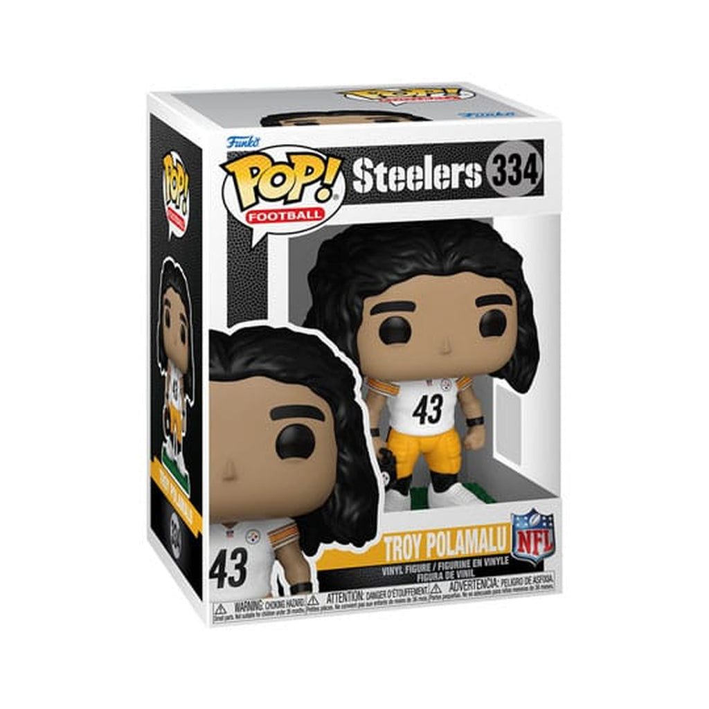 Product image NFL: Legends POP! Sports Vinyl Figure Legends – Troy Polamalu (Steelers) 9 cm