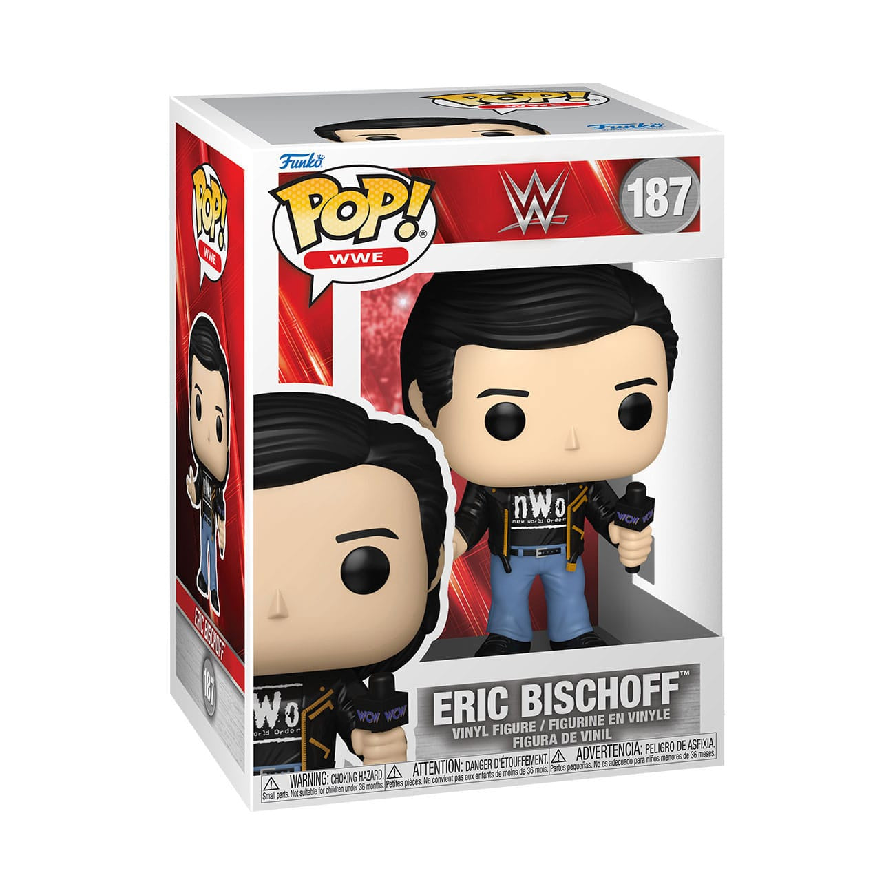 Productafbeelding WWE POP! Vinyl Figuur Eric Bischoff (nWo) 9 cm