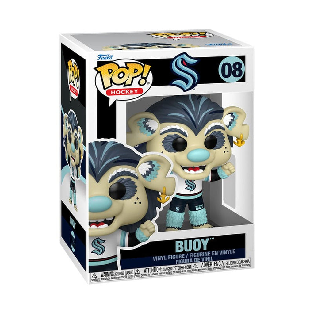 Productafbeelding NHL POP! Vinyl Figuur Mascots: Kraken - Buoy 9 cm