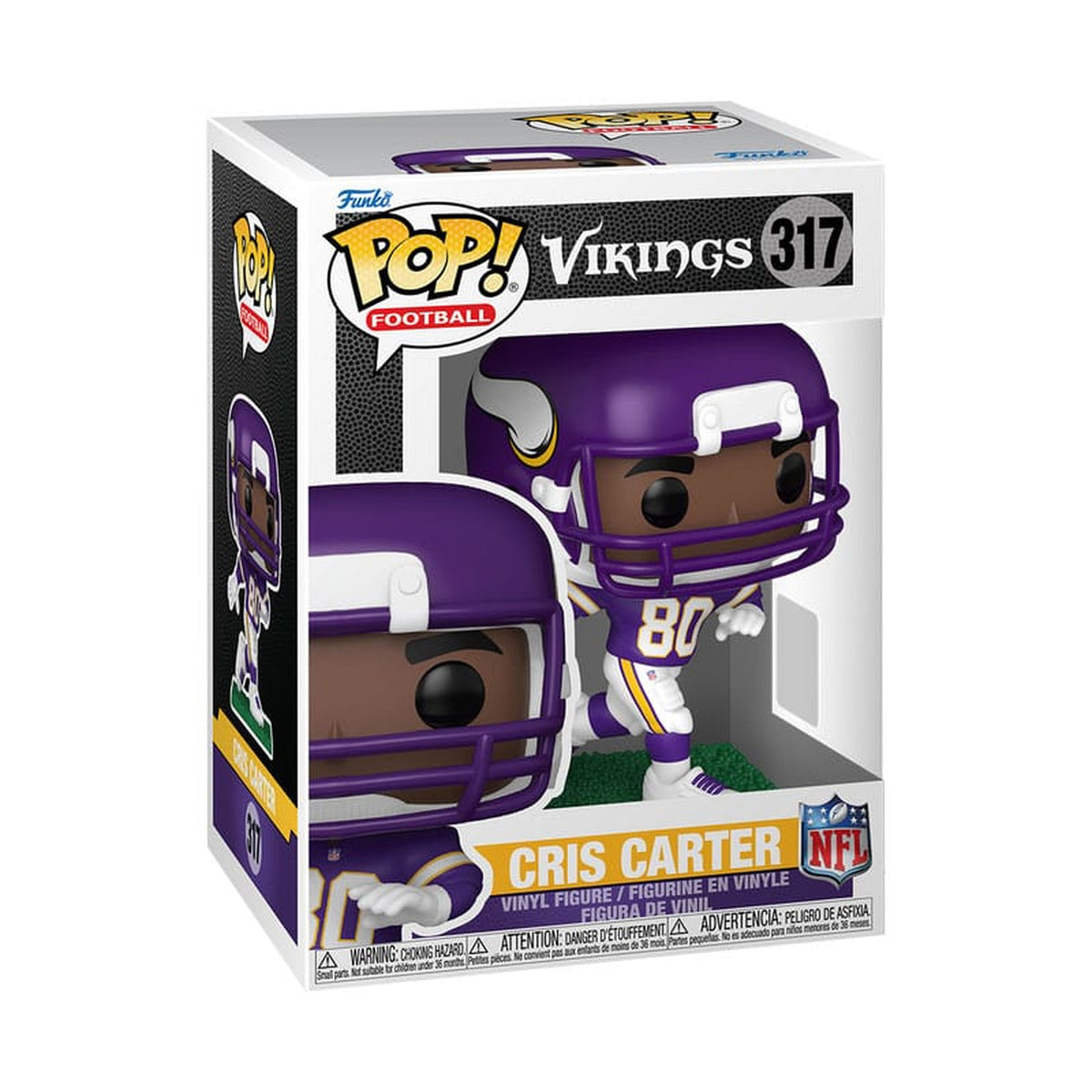 Productafbeelding NFL: Legends POP! Sports Vinyl Figuur Vikings - Cris Carter (Vikings) 9 cm