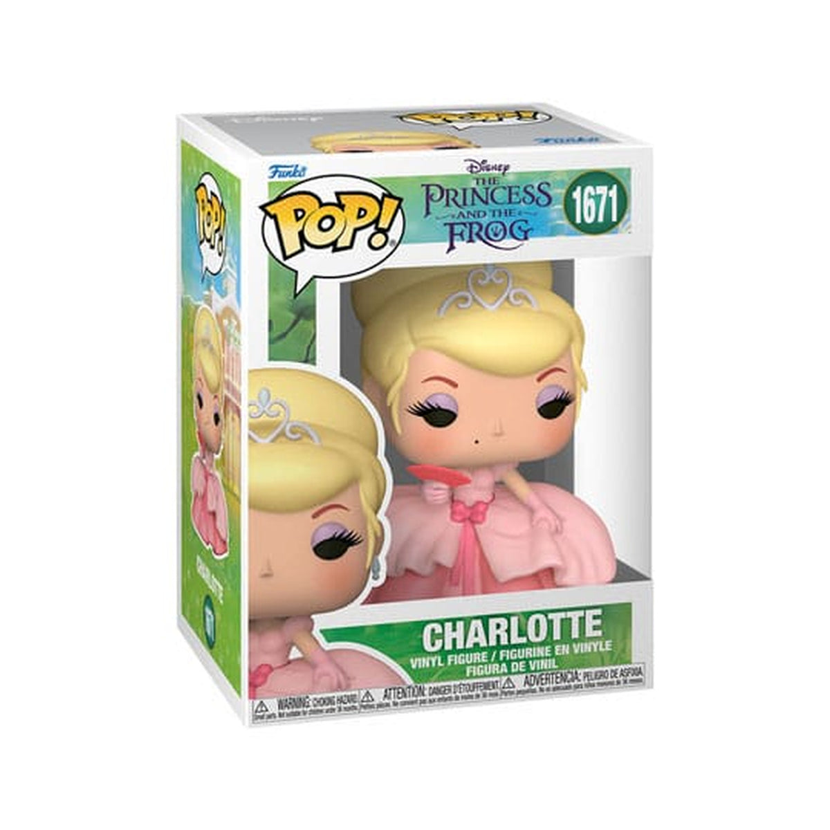 Productafbeelding De Prinses en de Kikker POP! Vinyl figuren Charlotte w/Chase 9 cm assortiment (6)