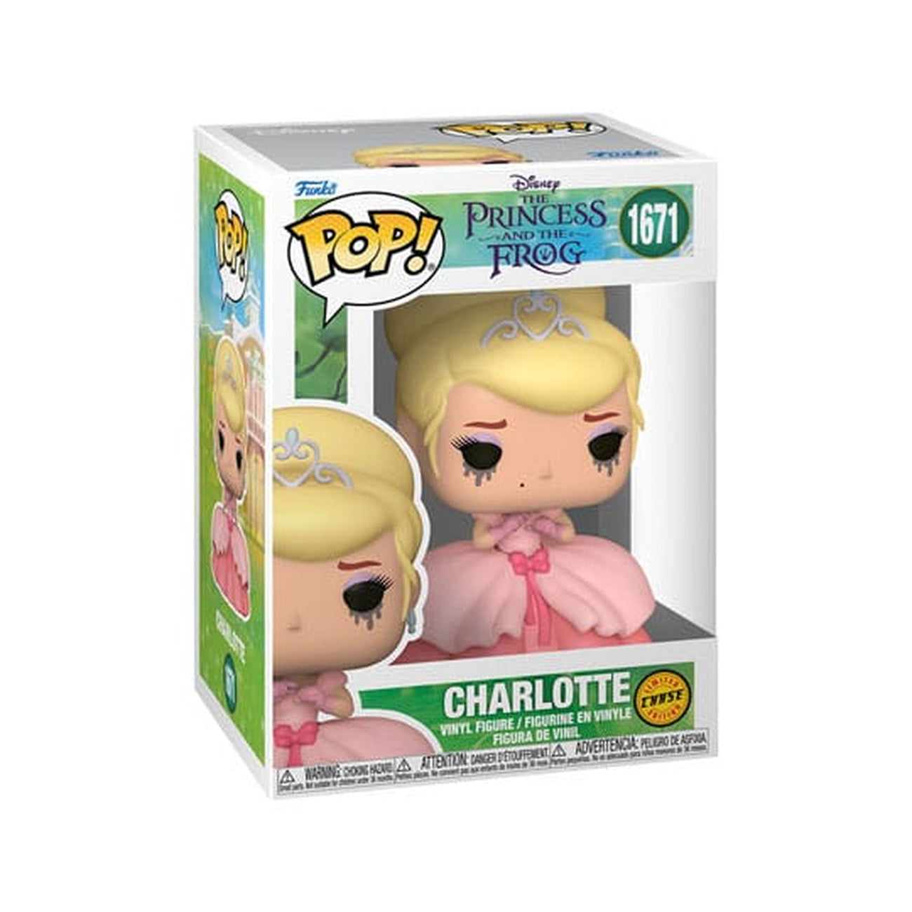 Productafbeelding De Prinses en de Kikker POP! Vinyl figuren Charlotte w/Chase 9 cm assortiment (6)