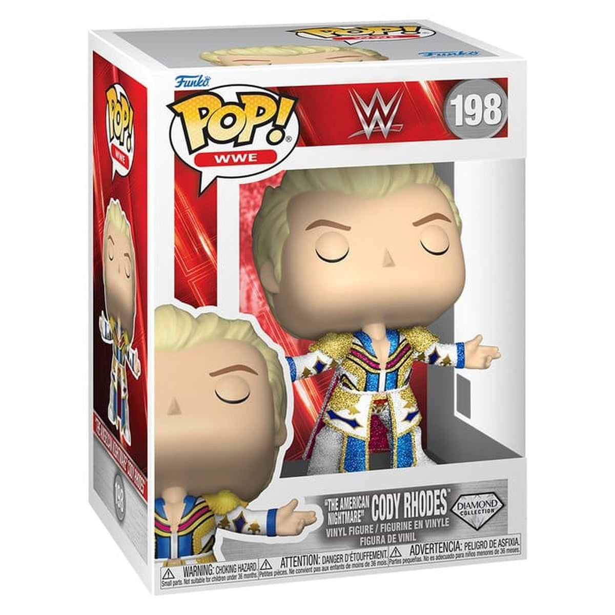 Productafbeelding WWE POP! Vinyl Figuur Cody Rhodes 9 cm