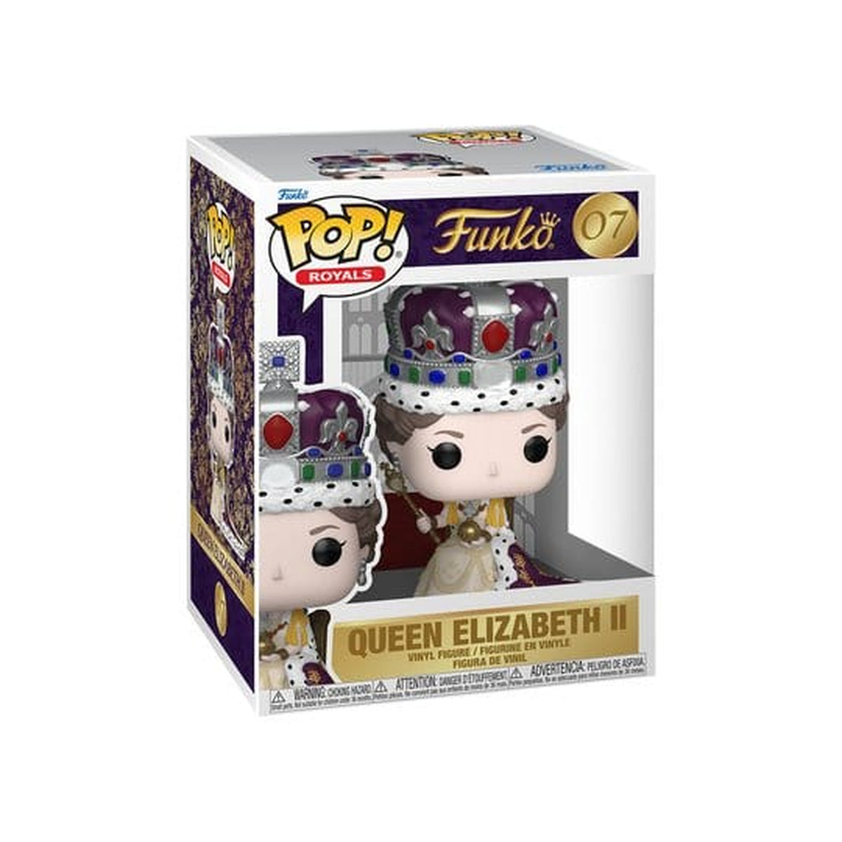 Productafbeelding Queen Elizabeth II POP! Premium vinyl figuur 100th - Queen Elizabeth II (Coronation) 9 cm