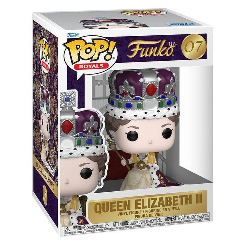 Productafbeelding Queen Elizabeth II POP! Premium vinyl figuur 100th - Queen Elizabeth II (Coronation) 9 cm