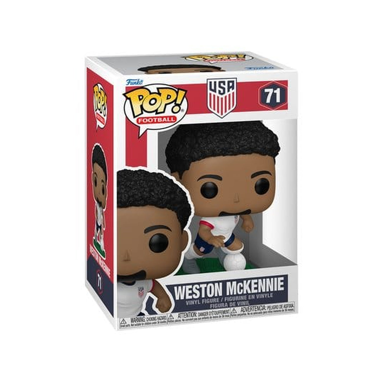 Productafbeelding EFL POP! Football vinylfiguur USA - Weston McKennie 9 cm