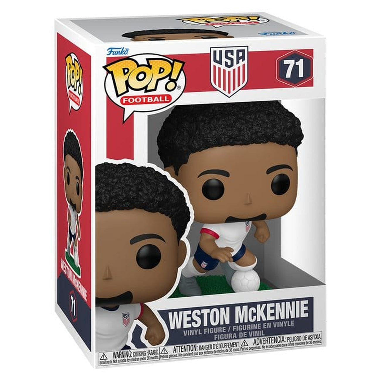 Productafbeelding EFL POP! Football vinylfiguur USA - Weston McKennie 9 cm
