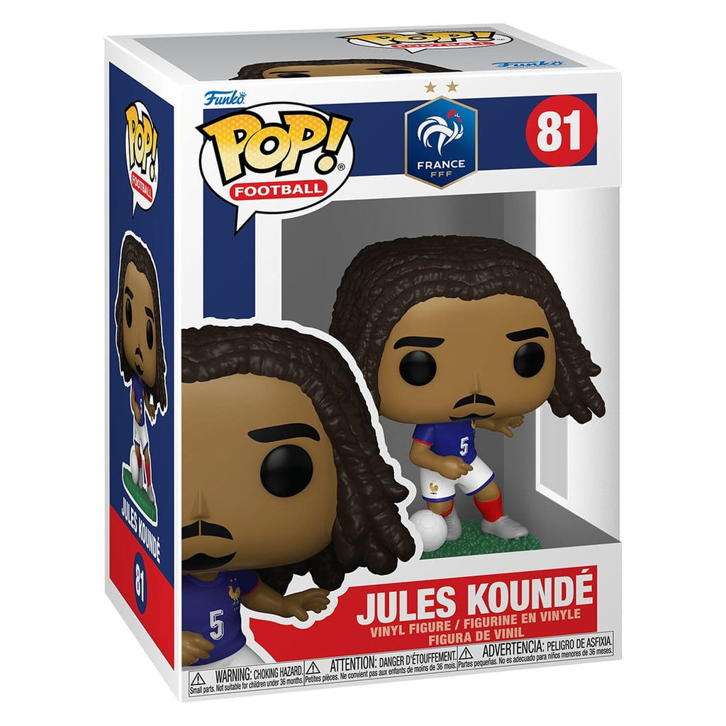 Productafbeelding EFL POP! Football Vinyl Figuur Frankrijk - Jules Kounde 9 cm