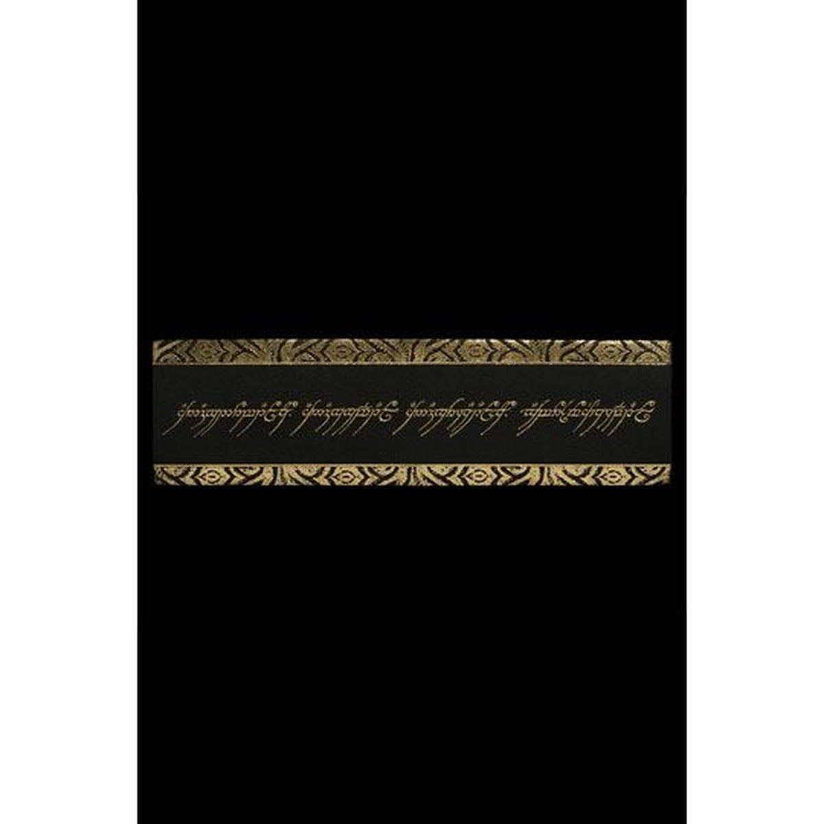 Productafbeelding In de ban van de Ring Leren bladwijzer The One Ring Inscription