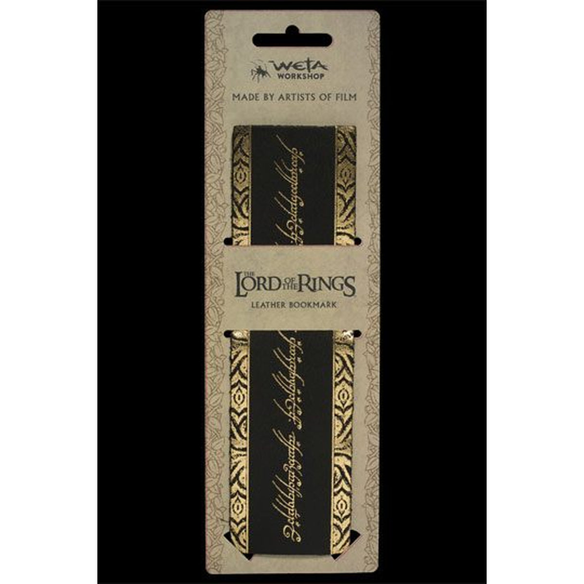Productafbeelding In de ban van de Ring Leren bladwijzer The One Ring Inscription