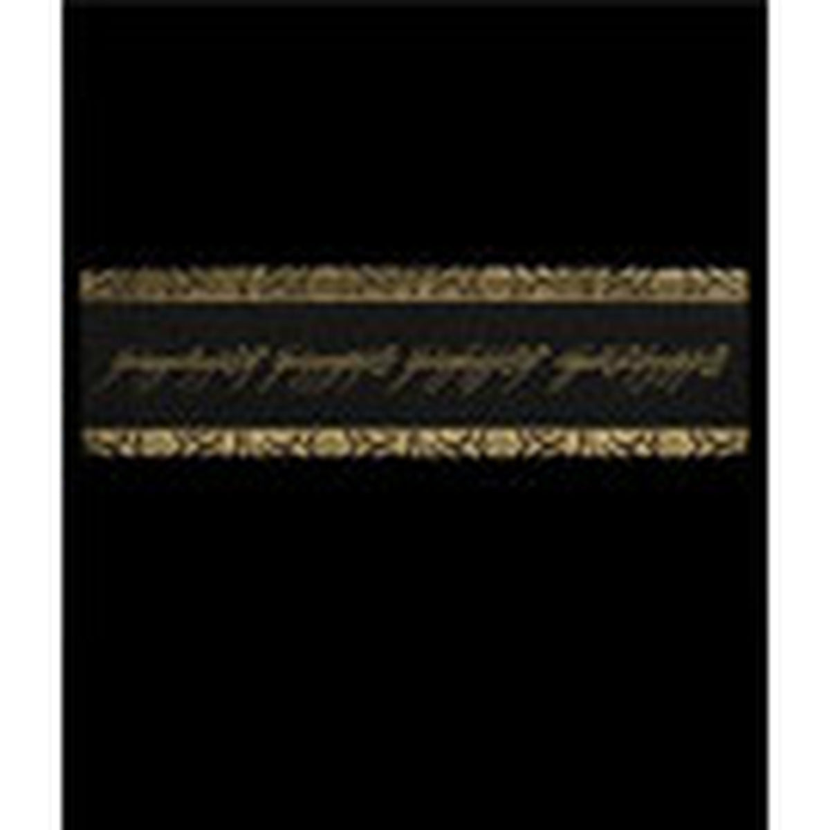Productafbeelding In de ban van de Ring Leren bladwijzer The One Ring Inscription