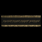 Productafbeelding In de ban van de Ring Leren bladwijzer The One Ring Inscription