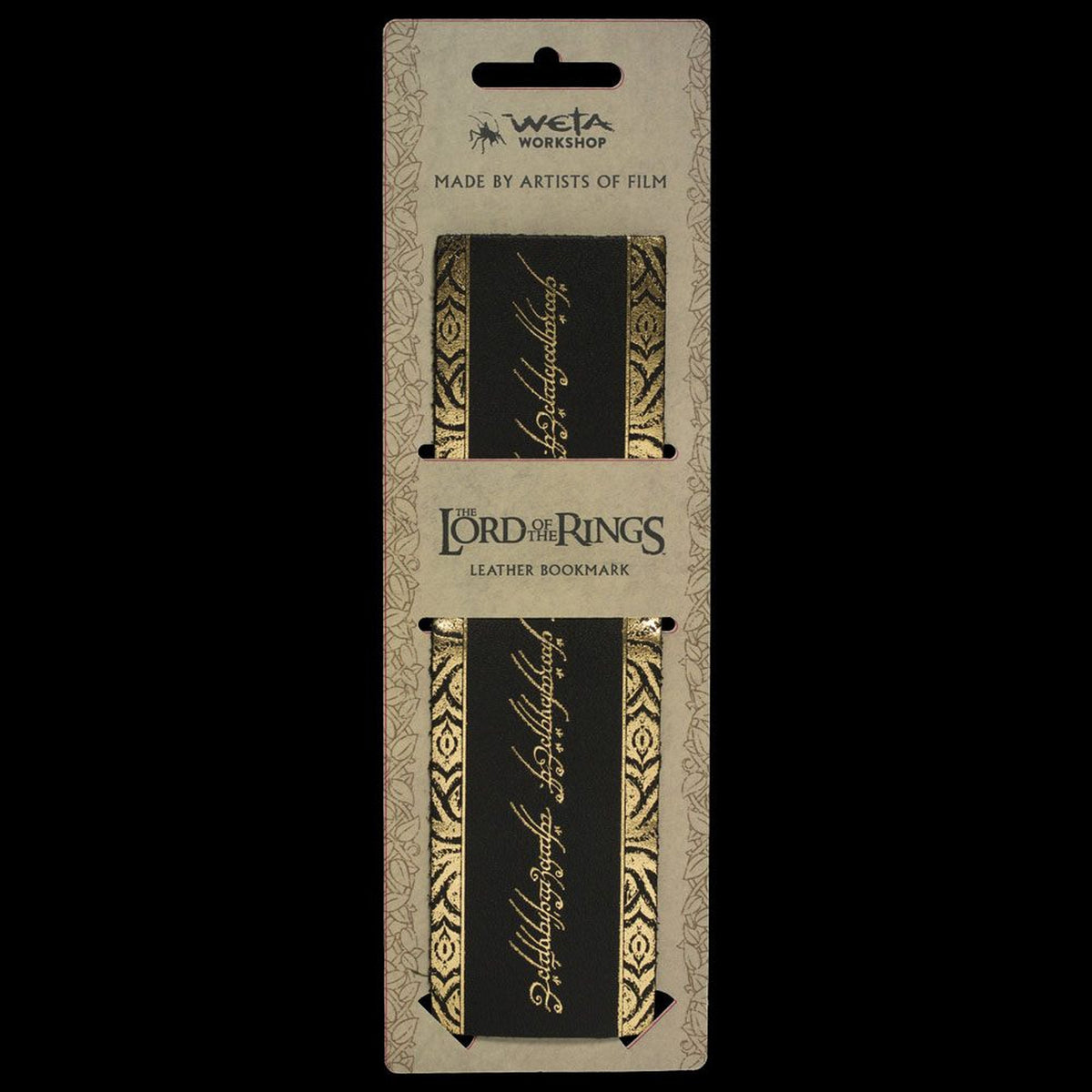 Productafbeelding In de ban van de Ring Leren bladwijzer The One Ring Inscription