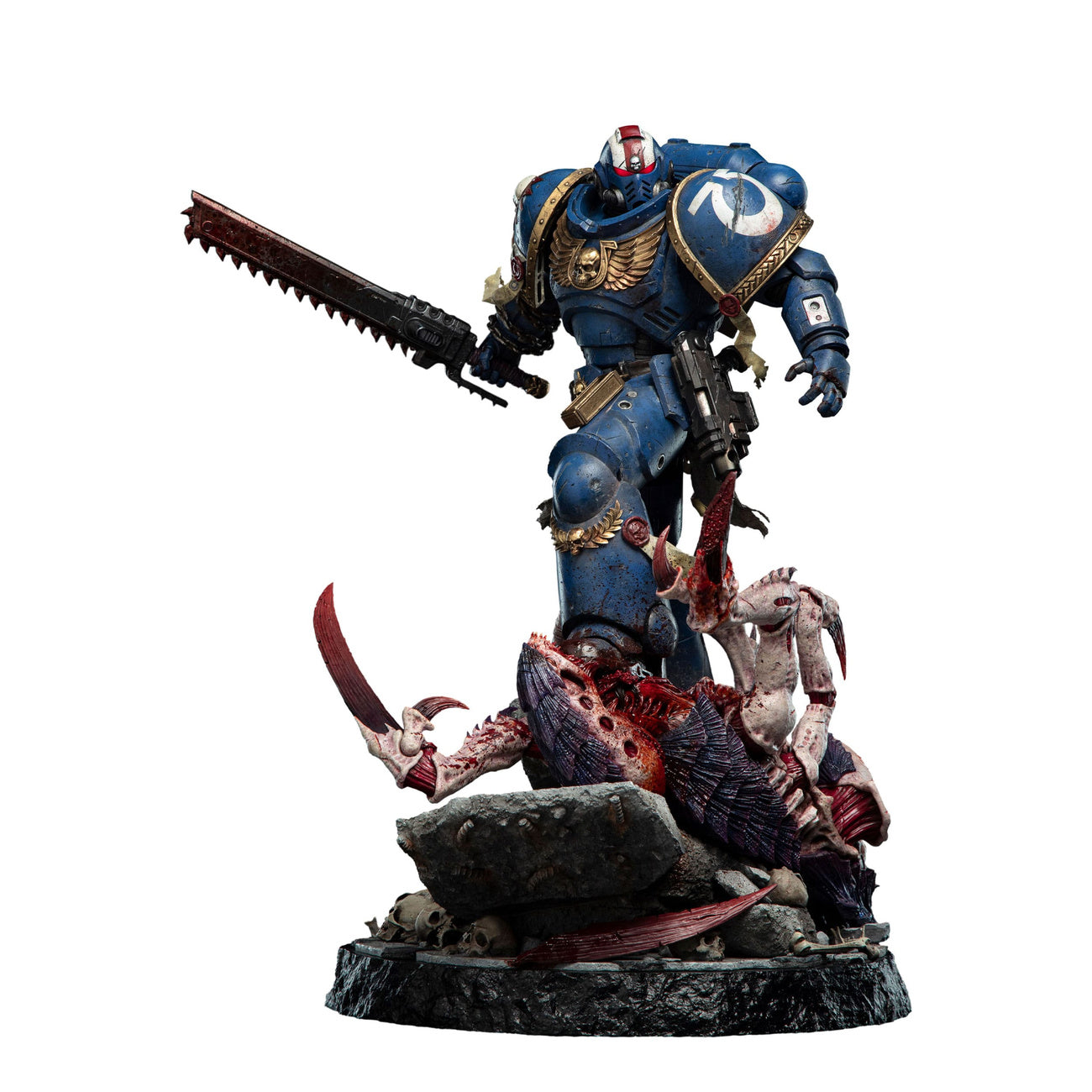 Productafbeelding Warhammer 40,000: Space Marine 2 Beeld 1/6 Lieutenant Titus Battleline Edition 63 cm