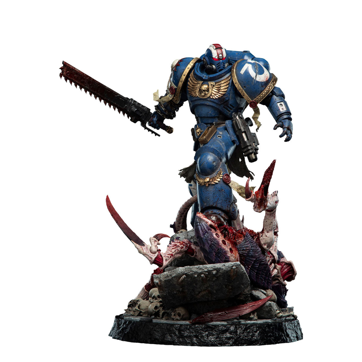 Productafbeelding Warhammer 40,000: Space Marine 2 Beeld 1/6 Lieutenant Titus Battleline Edition 63 cm