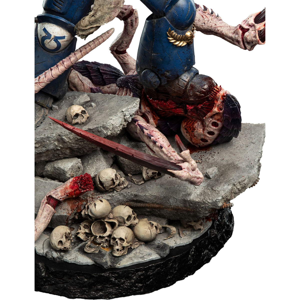 Productafbeelding Warhammer 40,000: Space Marine 2 Beeld 1/6 Lieutenant Titus Battleline Edition 63 cm