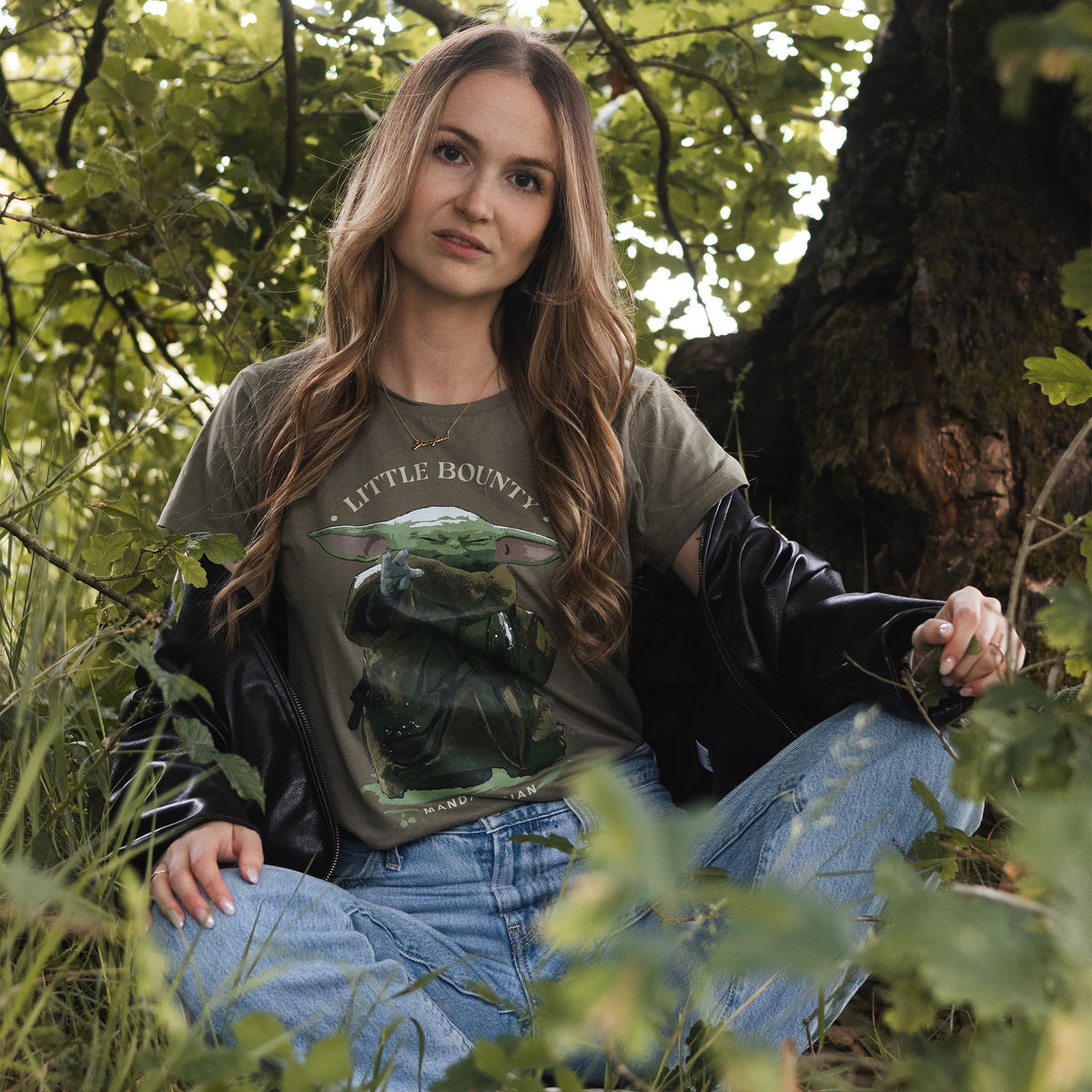 Productafbeelding Grogu Little Bounty Dames T-shirt - Star Wars The Mandalorian
