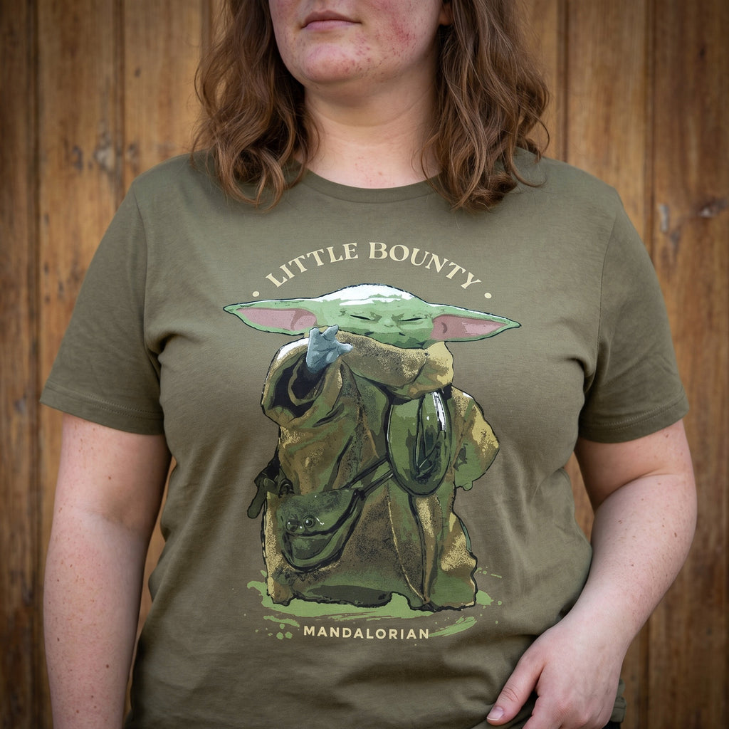 Productafbeelding Grogu Little Bounty Dames T-shirt - Star Wars The Mandalorian