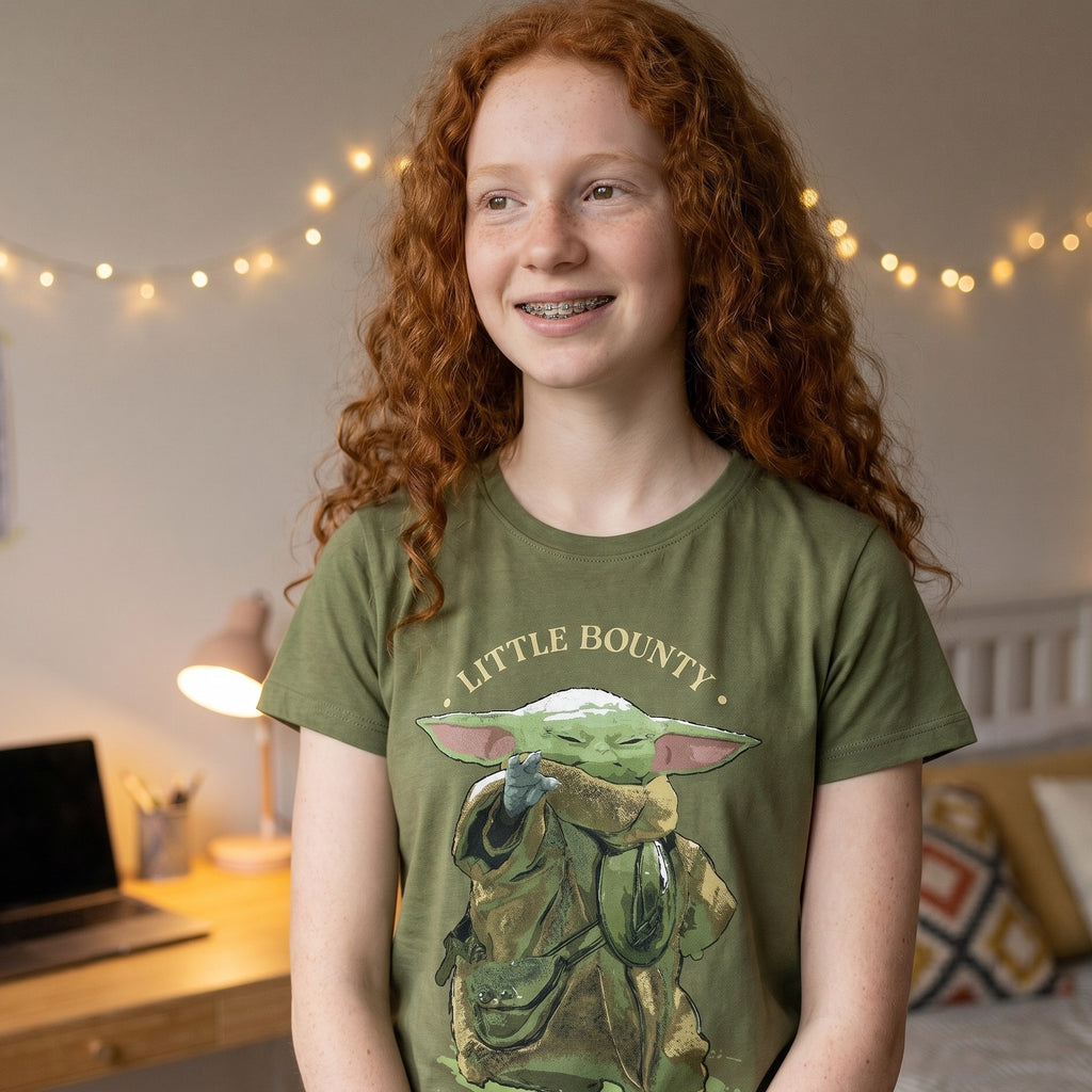 Productafbeelding Grogu Little Bounty Dames T-shirt - Star Wars The Mandalorian